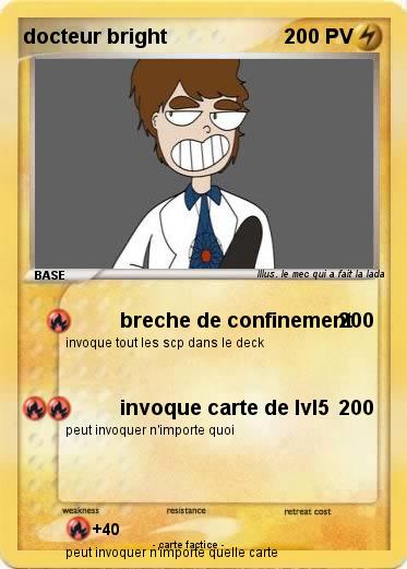 Pokemon docteur bright