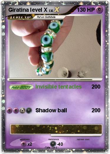 Pokemon Giratina level X