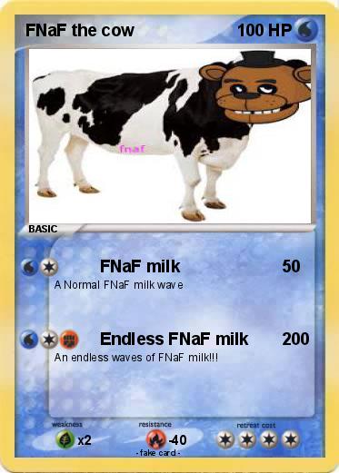 Pokemon FNaF the cow