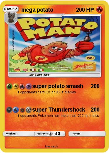 Pokemon mega potato