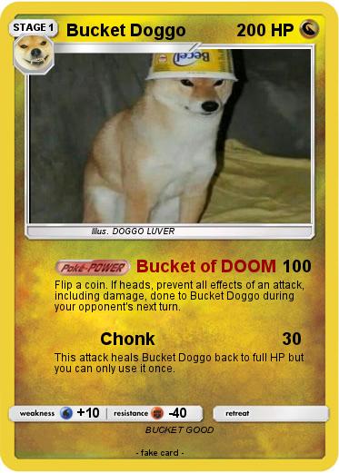 Pokemon Bucket Doggo