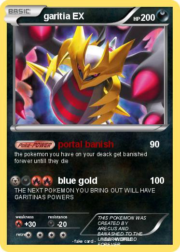 Pokemon garitia EX