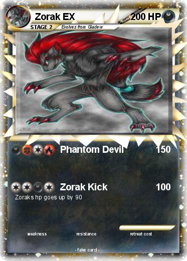 Pokemon Zorak EX