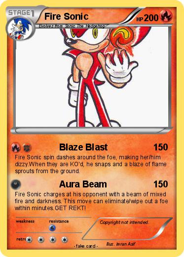 Pokemon Fire Sonic