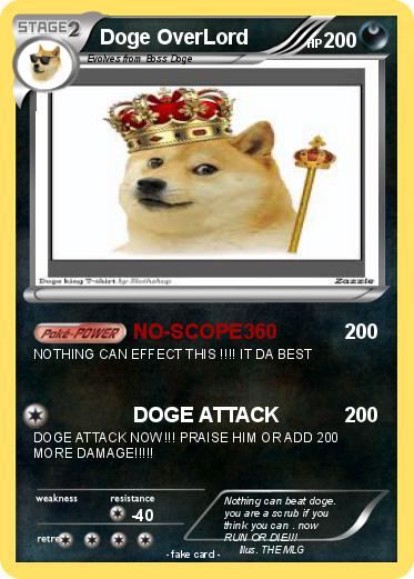 Pokemon Doge OverLord