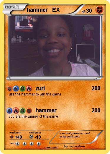 Pokemon hammer   EX