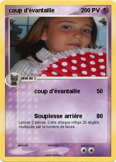 Pokemon coup d'évantaille