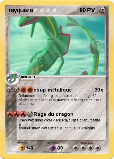 Pokemon rayquaza