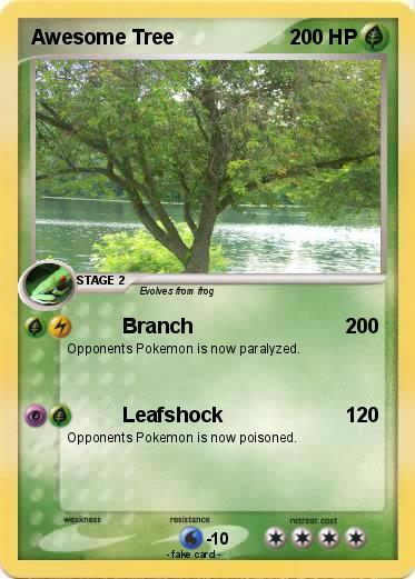 Pokemon Awesome Tree