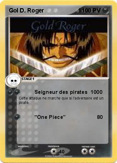 Pokemon Gol D. Roger                     1