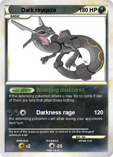 Pokemon Dark rayqaza