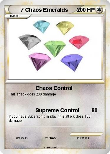 Pokemon 7 Chaos Emeralds