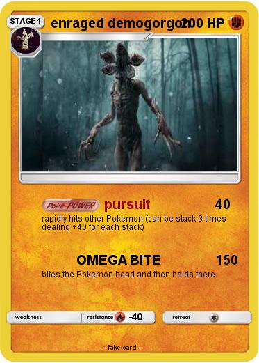 Pokemon enraged demogorgon