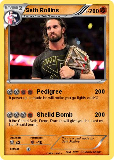 Pokemon Seth Rollins