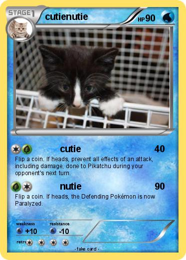 Pokemon cutienutie