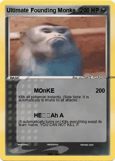 Pokemon Ultimate Founding Monke