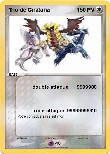 Pokemon Trio de Giratana