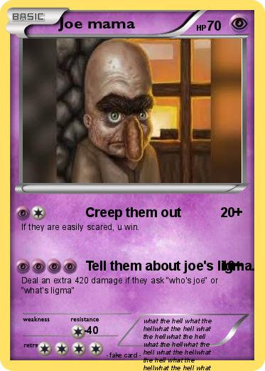 Pokemon Joe mama