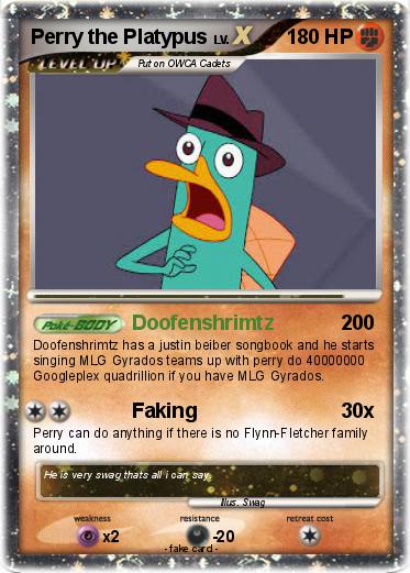 Pokemon Perry the Platypus