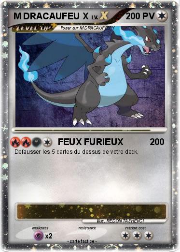 Pokemon M DRACAUFEU X