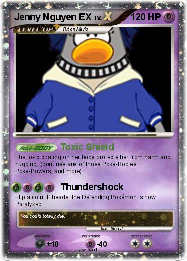 Pokemon Jenny Nguyen EX