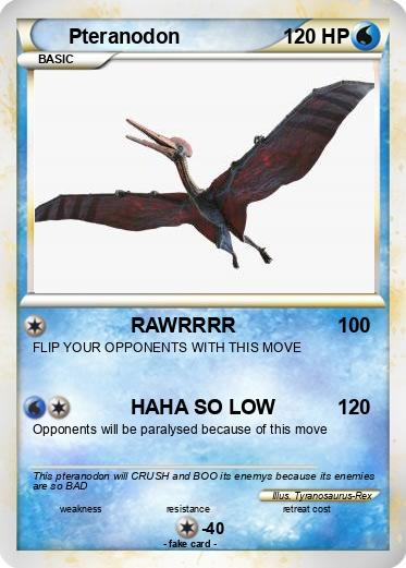 Pokemon Pteranodon