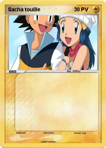Pokemon Sacha touille