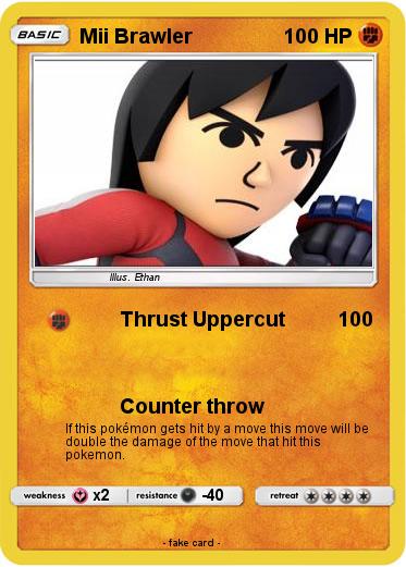 Pokemon Mii Brawler