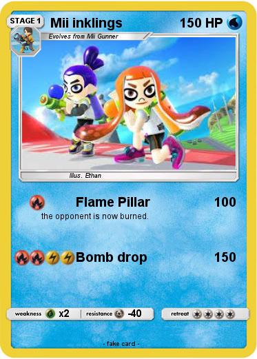 Pokemon Mii inklings