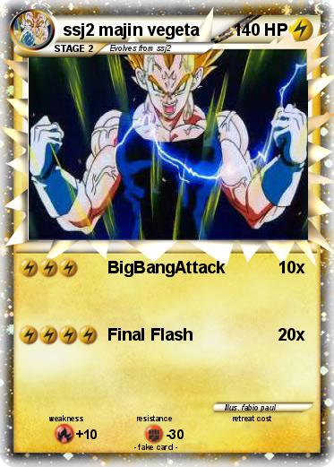 Pokemon ssj2 majin vegeta