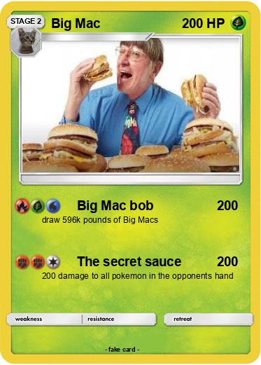 Pokemon Big Mac