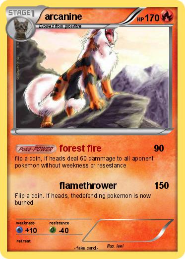Pokemon arcanine
