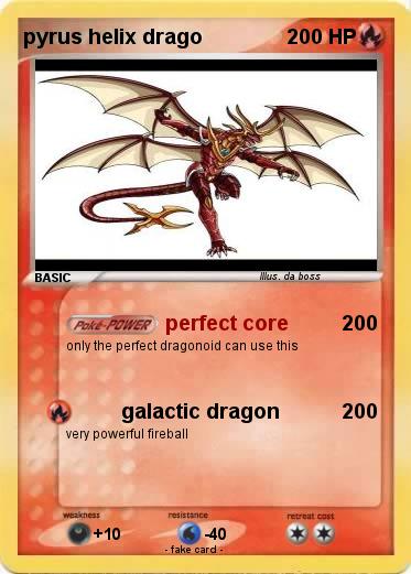 Pokemon pyrus helix drago