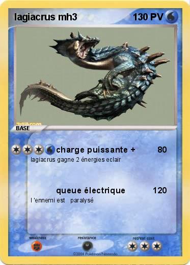 Pokemon lagiacrus mh3