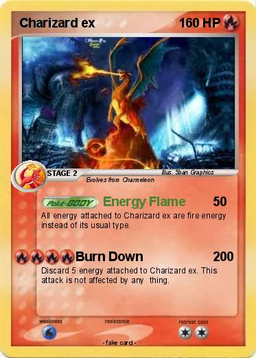 Pokemon Charizard ex