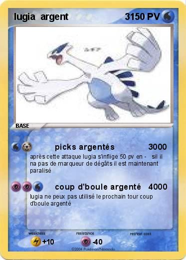 Pokemon lugia  argent                      3