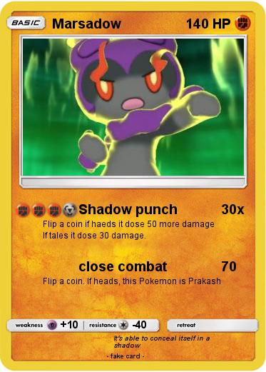 Pokemon Marsadow