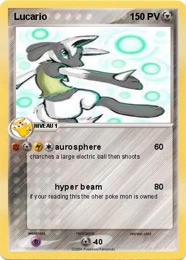 Pokemon Lucario