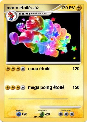 Pokemon mario etoilé