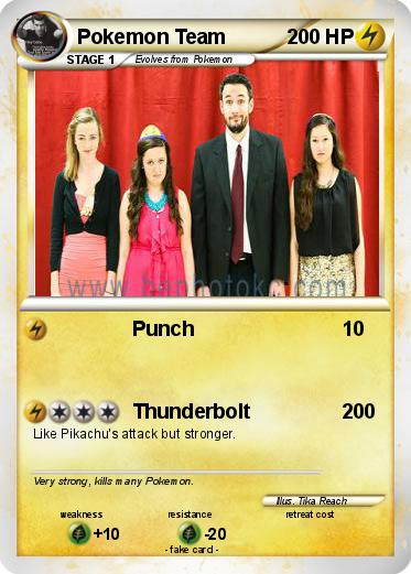 Pokemon Pokemon Team
