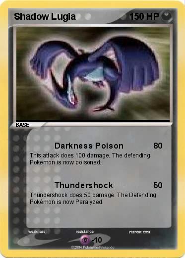 Pokemon Shadow Lugia