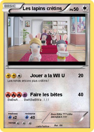 Pokemon Les lapins crétins