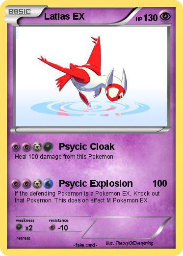 Pokemon Latias EX