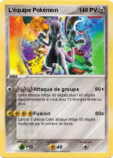 Pokemon L'équipe Pokémon