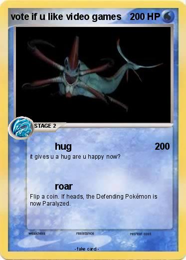 Pokemon vote if u like video games