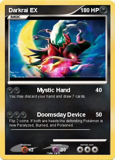 Pokemon Darkrai EX