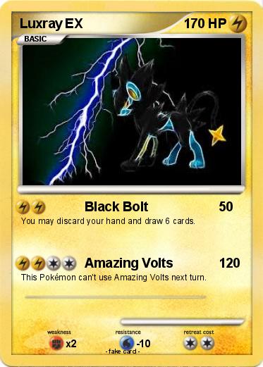 Pokemon Luxray EX