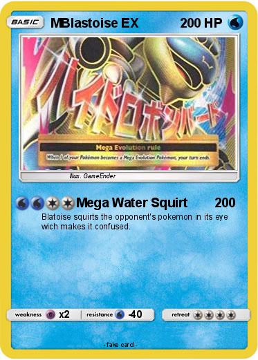 Pokemon MBlastoise EX
