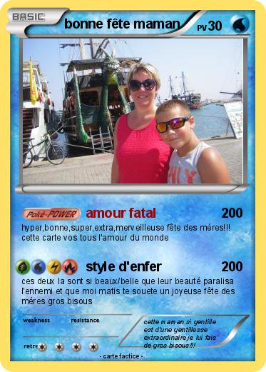 Pokemon bonne fête maman