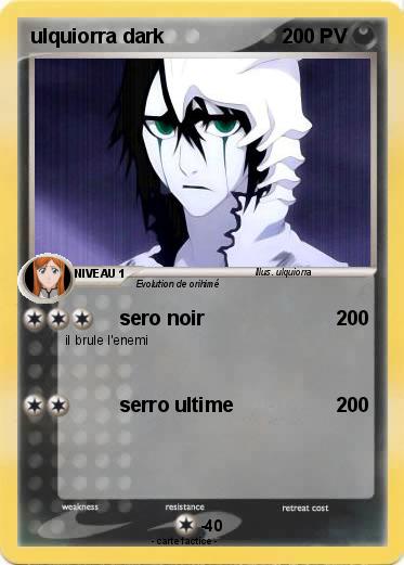 Pokemon ulquiorra dark